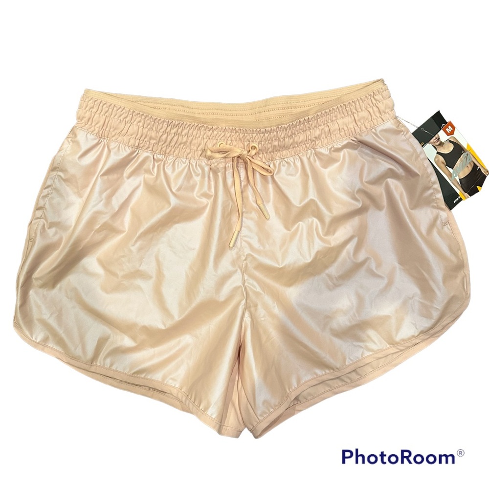 Avia pink shine active running shorts